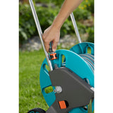 Gardena slangenwagen aquaroll m easy set (turquoise grijs, 18517-20)