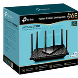 Tp-link archer axe75 axe5400 tri-band gigabit wifi 6e-router (zwart)
