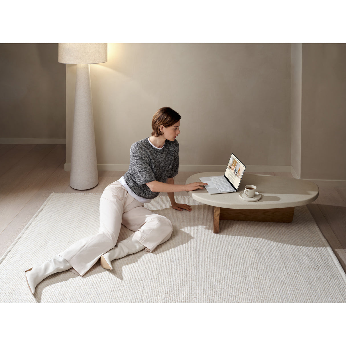 Asus zenbook s14 ux5406sa-qj544w 14 copilot+ laptop (donkergrijs | core ultra 7 258v | intel arc graphics 140v | 32 gb | 1 tb ssd)