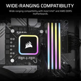 Corsair dominator titanium ddr5 lighting enhancement kit ledverlichting (zwart, cmplekit2)