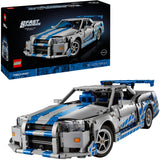 Lego ® technic 2 fast 2 furious nissan skyline gt-r (r34) auto - 42210