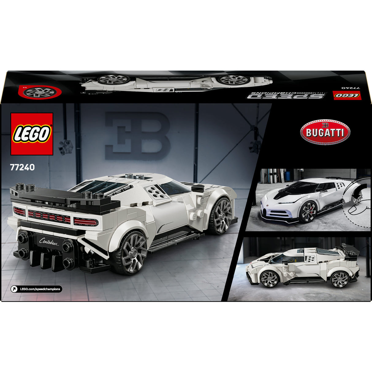 Lego ® speed champions bugatti centodieci hyper sportauto - 77240