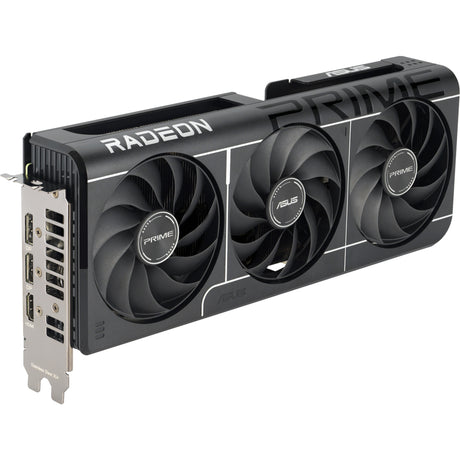 Asus prime radeon rx 9060 xt oc 16gb grafische kaart (grijs, 2x displayport, 1x hdmi)
