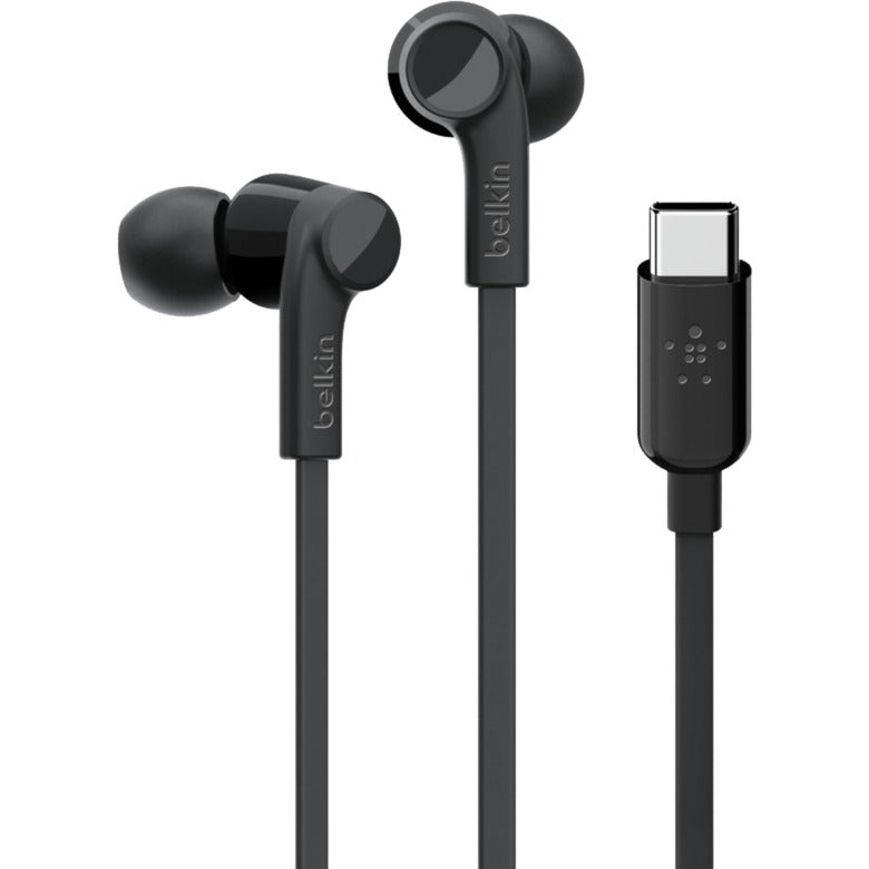 Belkin soundform in-ear oortjes (zwart, usb-c)