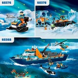 Lego city - poolonderzoeksschip constructiespeelgoed (60368)