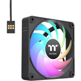 Thermaltake ct120 ex argb sync pc cooling fan (3-fan pack) case fans (zwart, 3 stuks, 120 x 120 x 25 mm, pwm)
