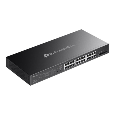 Tp-link omada sg2428lp 28-poorts gigabit smart switch (zwart, 16x poe+)