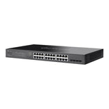 Tp-link omada sg2428lp 28-poorts gigabit smart switch (zwart, 16x poe+)