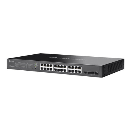 Tp-link omada sg2428lp 28-poorts gigabit smart switch (zwart, 16x poe+)