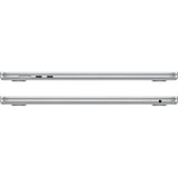 Apple macbook air 2024 15 (mryq3n a) refurbished laptop (zilver | m3 8 core | 10-core gpu | 8 gb | 512 gb ssd)
