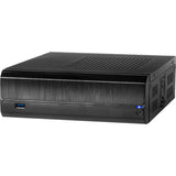 Inter-tech jx-500 htpc behuizing (zwart | 1x usb-a)