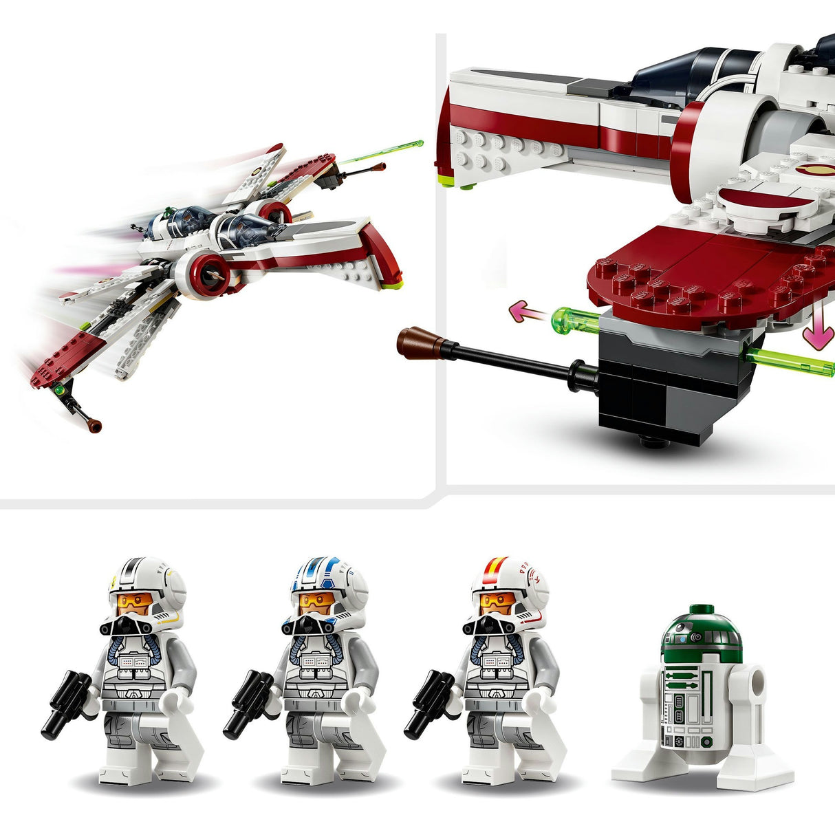 Lego star wars™ arc-170 starfighter™ bouw 75402