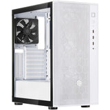 Silverstone fara r1 v2 midi tower behuizing (wit | 3x usb-a)