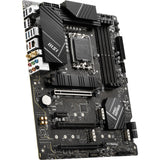 Msi pro z790-p wifi socket 1700 moederbord (zwart, raid, 2.5 gb-lan, wi-fi 6e, bt, sound, atx)