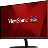 Viewsonic va2432-mhd 23.8 monitor (zwart (mat), 1x hdmi, 1x displayport, sound)