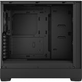 Fractal design pop air midi tower behuizing (zwart | 2x usb-a | tempered glass)