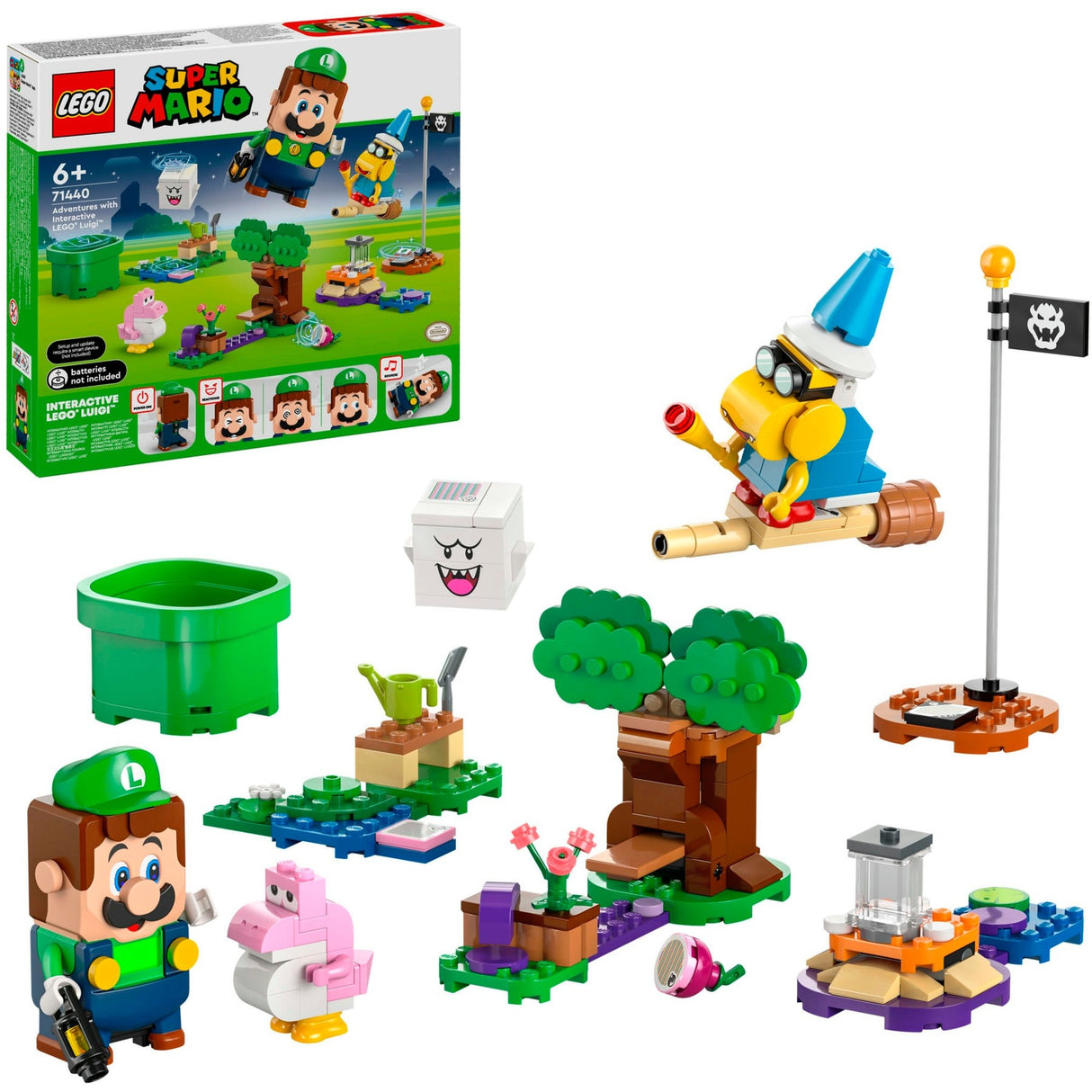 Lego super mario™ avonturen met interactieve luigi™ - 71440