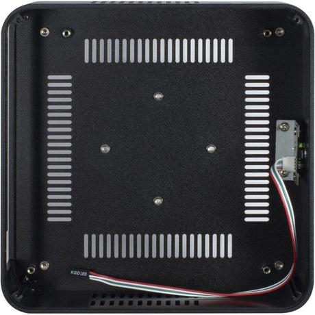 Inter-tech itx a80 htpc behuizing (zwart | 2x usb-a)