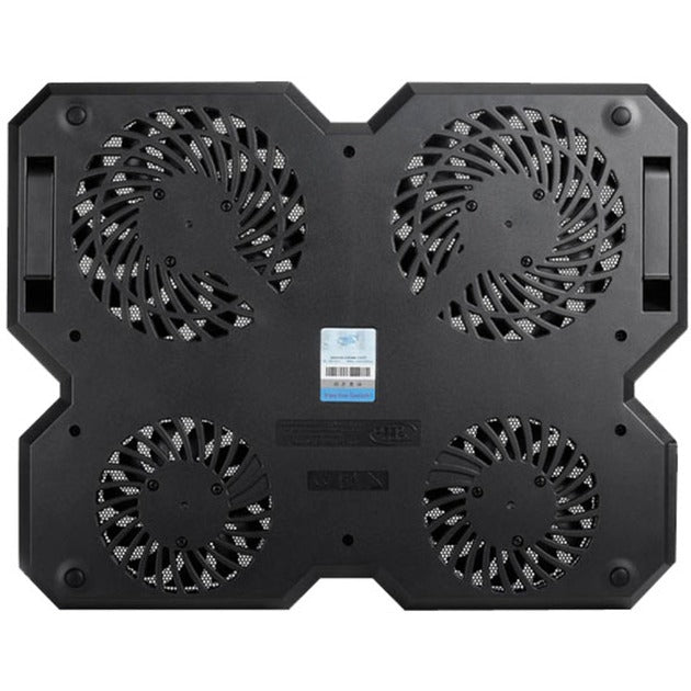 Deepcool multi core x6 laptopkoeler (zwart, 2x usb 2.0)