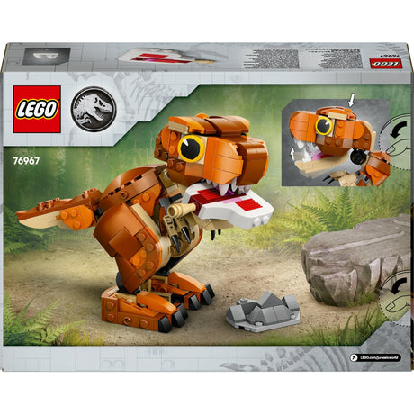 Lego jurassic world - kleine eetster: t. rex constructiespeelgoed (76967)