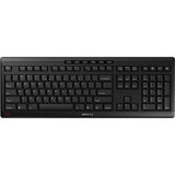 Cherry stream desktop draadloze desktopset (zwart, eu lay-out (qwerty), sx-schaartechnologie, 100%, 1000 - 2400 dpi)