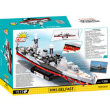 Cobi hms belfast constructiespeelgoed (schaal 1:300)