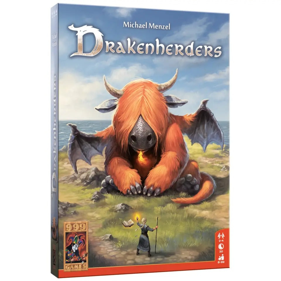999games 999 games drakenherders kaartspel (nederlands, 2 - 4 spelers, 20 minuten, vanaf 8 jaar)