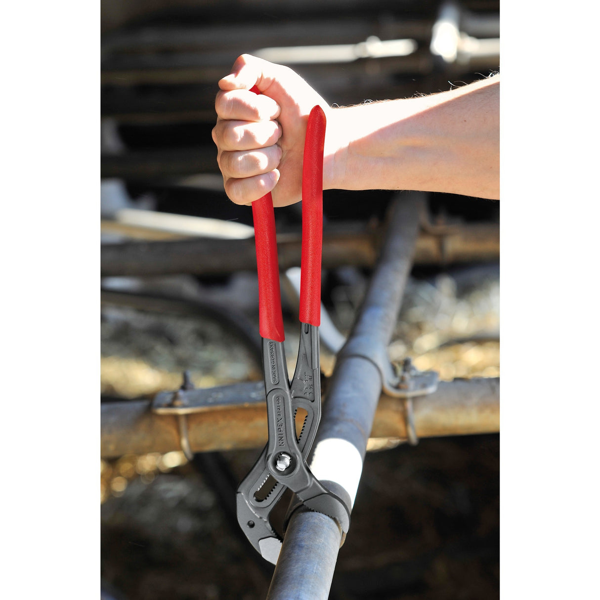Knipex 87 01 400 waterpomptang cobra gepolijst 400mm