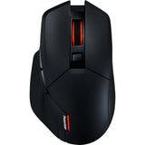 Powercolor alphyn am10 wireless gaming mouse (zwart rood, 100 - 26000 dpi, 8k, rgb, usb 2.4g bluetooth 5.2)