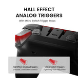 Gamesir g7 pro tri-mode - shadow ember gamepad (zwart donkerrood, xbox series x|s, xbox one, pc, android, steam)