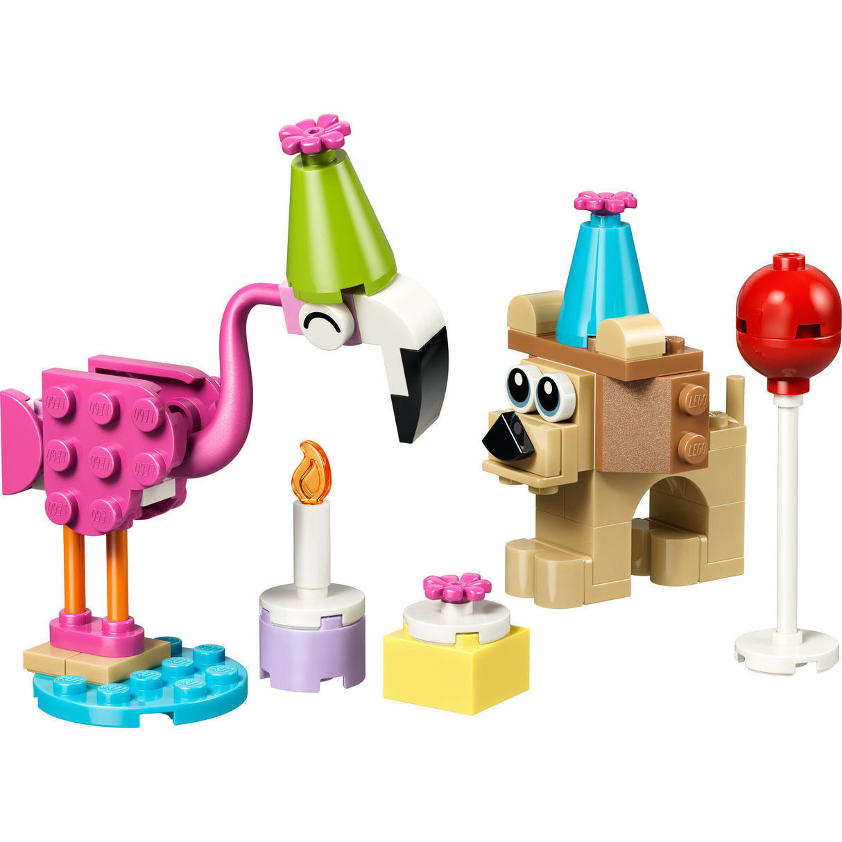 Lego creator - schattige dierenverjaardag constructiespeelgoed (30715)