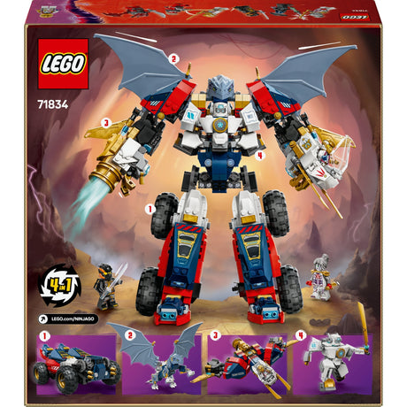 Lego ninjago 71834 zane's ultra-combomecha