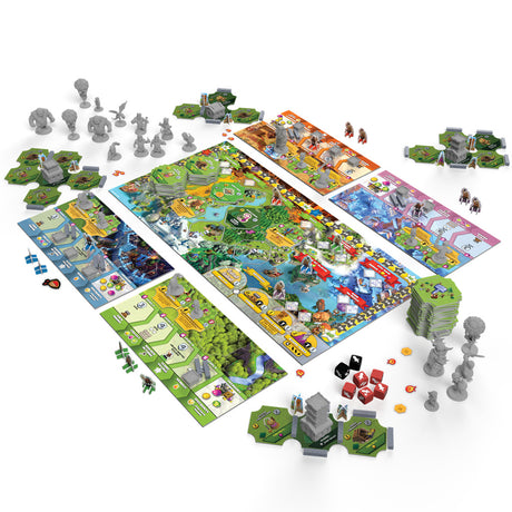 Asmodee clash of clans: the epic raid bordspel (engels, 2 - 4 spelers, 45 - 90 minuten, vanaf 12 jaar)
