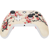 Powera advantage controller met kabel voor de xbox series x|s - warrior's nirvana (magnoliawit, xbox series x|s, xbox one, pc)