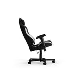 Dxracer drifting l black white epu leather gamestoel (zwart wit)