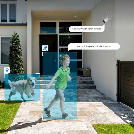 Reolink w330 beveiligingscamera (wit zwart)