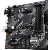 Asus prime b550m-k socket am4 moederbord (zwart wit, raid, gb-lan, sound, µatx)