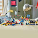Lego super mario - mario kart - toads garage constructiespeelgoed (72035)