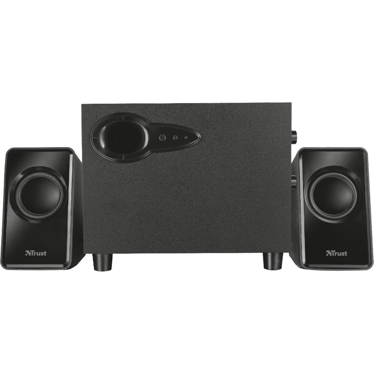 Trust avora 2.1 subwoofer speaker set pc-luidspreker (zwart, 20442)