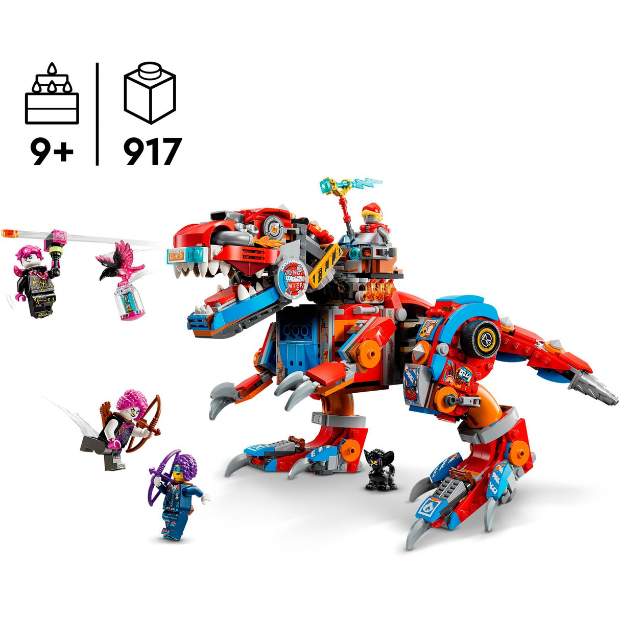 Lego dreamzzz coopers robotdinosaurus c. rex - 71484