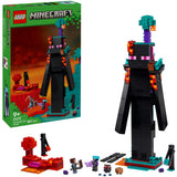 Lego minecraft 2in1 de enderman toren speelgoed voor kinderen - 21279