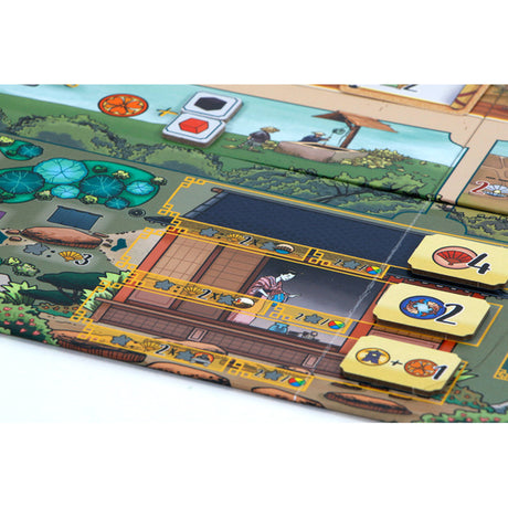 999games 999 games het witte kasteel van himeji: matcha uitbreiding bordspel (uitbreiding, nederlands, 1 - 4 spelers, 80 minuten, vanaf 12 jaar)