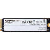 Patriot vp4300 lite 4 tb ssd (zwart, pcie 4.0 x4, nvme 2.0, m.2 2280)