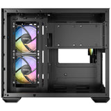 Antec cx600m argb mini tower behuizing (zwart | 3x usb-a | tempered glass)