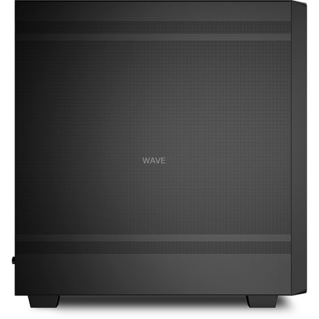 Sharkoon rebel c70m rgb midi tower behuizing (zwart houtkleur | 2x usb-a | 1x usb-c | rgb)