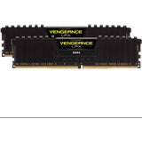 Corsair vengeance lpx 32 gb ddr4-3200 (2x 16 gb) werkgeheugen (zwart, cmk32gx4m2e3200c16, xmp 2.0)
