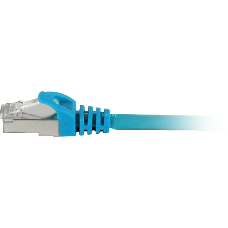 Sharkoon netwerkkabel sftp, rj-45 met cat.7a (blauw, 10 meter, ruwe kabel)