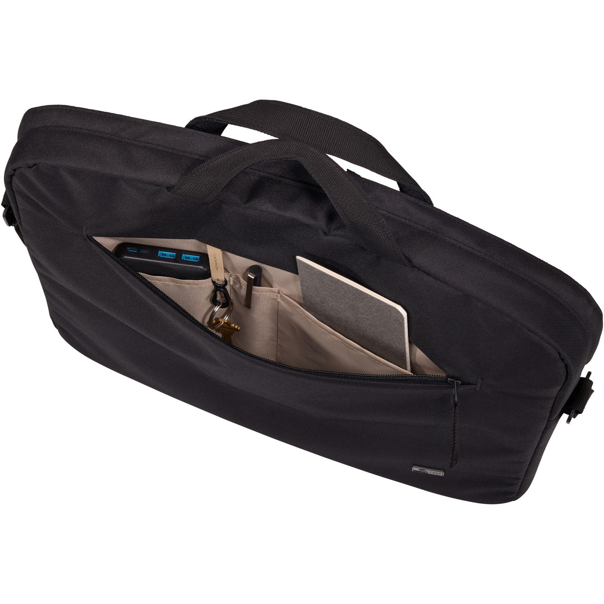 Case logic invigo 16 laptop attaché laptoptas (zwart)