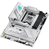 Asus rog strix b850-a gaming wifi socket am5 moederbord (wit, 2.5gb-lan, wi-fi 7, bt, sound, atx)