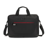 Act connectivity suburb schoudertas voor laptops tot 15,6 laptoptas (zwart)